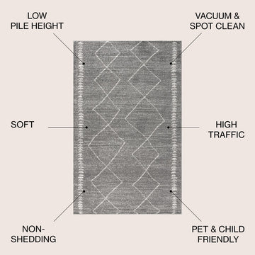Zaina Moroccan Beni Souk Area Rug
